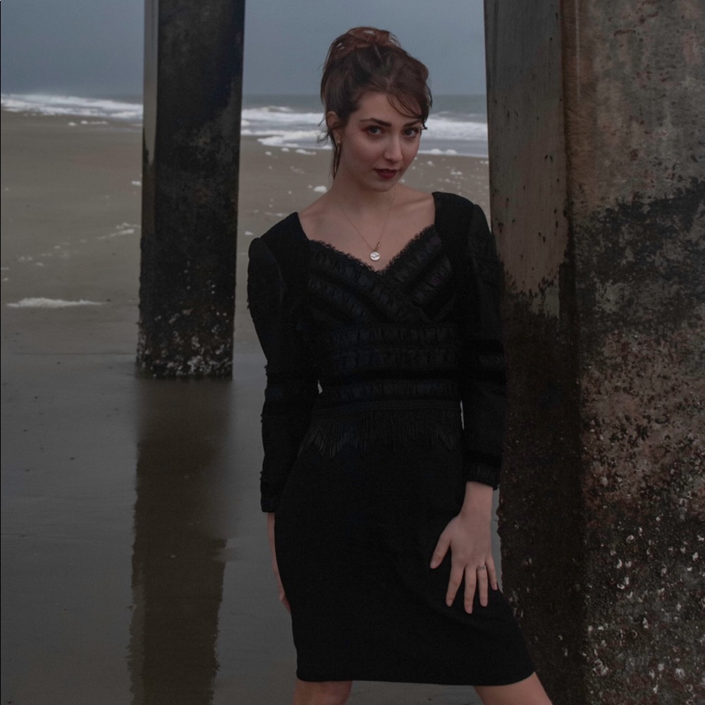 Vintage Annie Corvall Paris Cocktail Dress